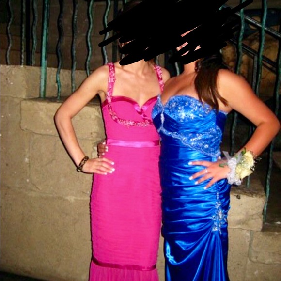 Pretty pink prom dress! Size zero. Worn once! - Picture 8 of 8